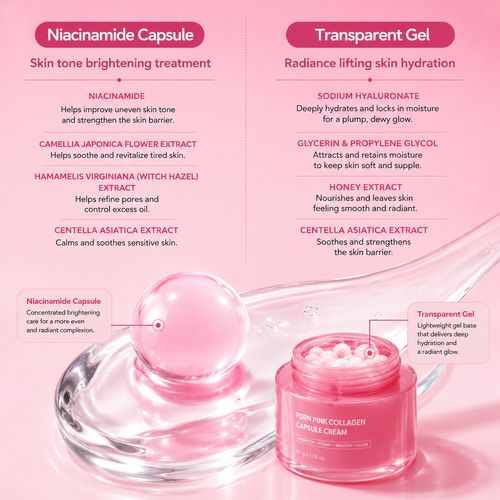 PDRN Pink Collagen Capsule Cream
