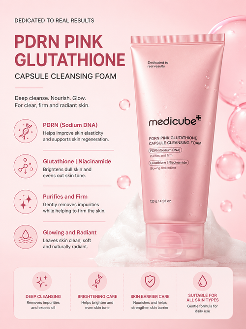 PDRN Cleansing foam