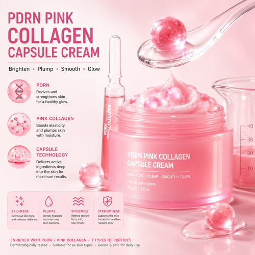 PDRN Pink Collagen Capsule Cream